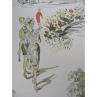 Carta Da Parati Vintage Al Metro - Anni "50 Di Fine von RetroWalls