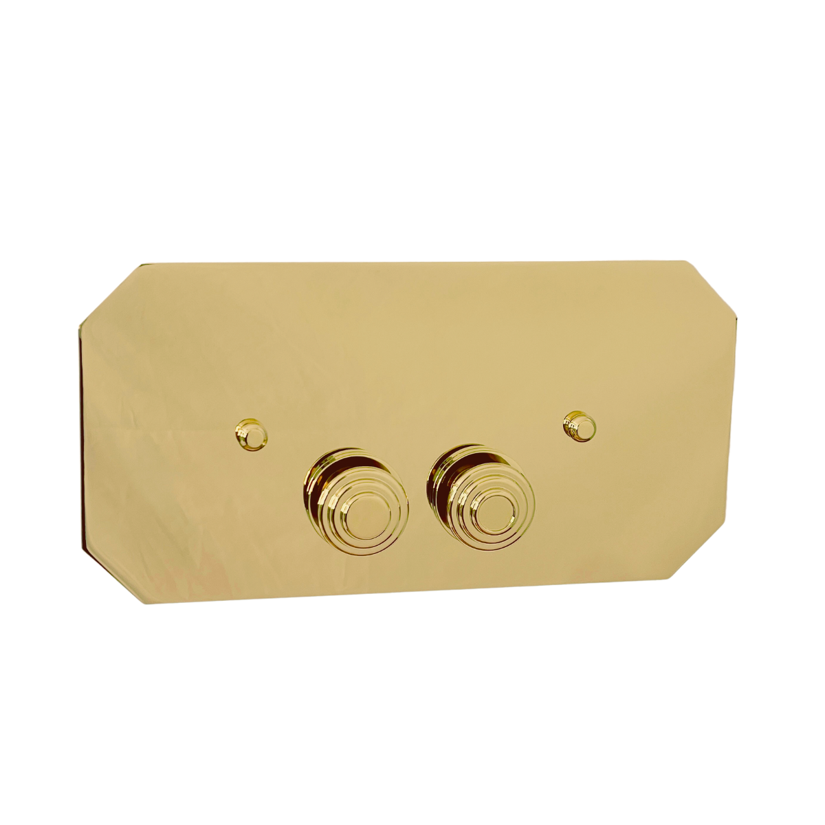 Betätigungsplatten Retro/Vintage - Gold von Retrobad von Retrobad