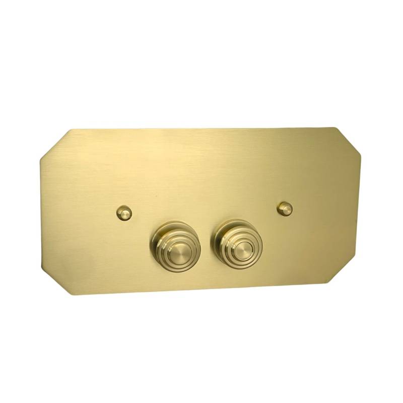 Betätigungsplatten Retro/Vintage - Messing von Retrobad Betätigungsplatten Retro/Vintage - Messing von Retrobad von Retrobad