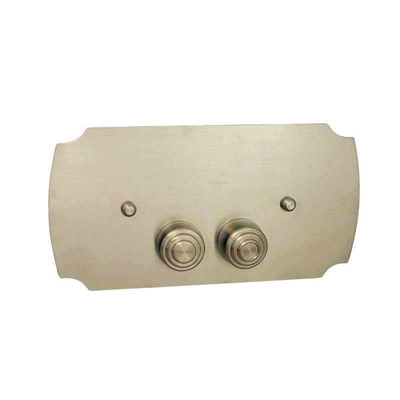 Betätigungsplatten Retro/Vintage - Nickel von Retrobad Betätigungsplatten Retro/Vintage - Nickel von Retrobad von Retrobad