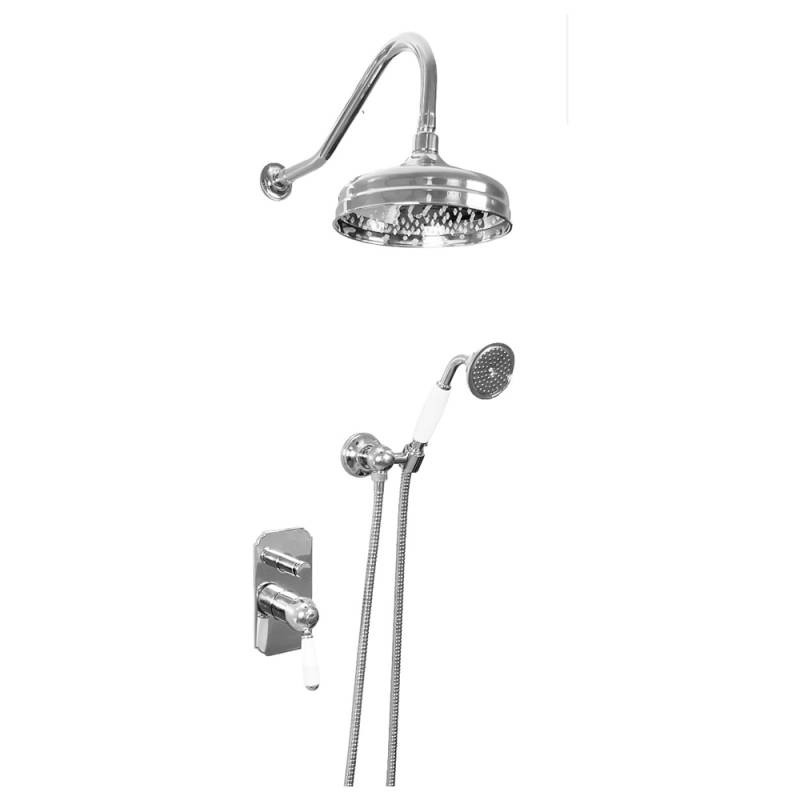 Duscharmaturen Retro/Vintage Serie Trafalgar Chrom von Retrobad Duscharmaturen Retro/Vintage Serie Trafalgar Chrom von Retrobad von Retrobad