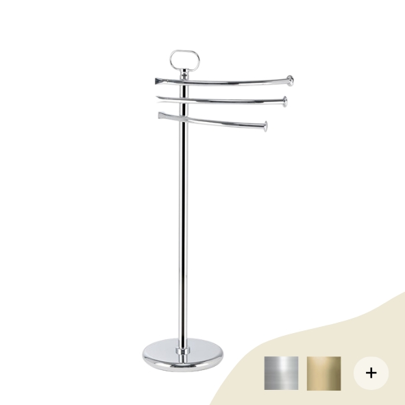 Handtuchhalter freistehend Retro/Vintage Serie Étoile von Retrobad Handtuchhalter freistehend Retro/Vintage Serie Étoile von Retrobad von Retrobad