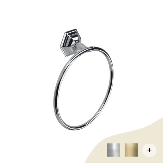 Handtuchringe Retro/Vintage Serie Art Deco von Retrobad Handtuchringe Retro/Vintage Serie Art Deco von Retrobad von Retrobad