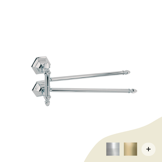 Handtuchstangen Retro/Vintage Serie Art Deco von Retrobad Handtuchstangen Retro/Vintage Serie Art Deco von Retrobad von Retrobad