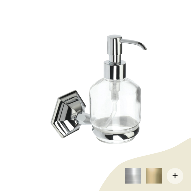 Seifenschalen & Spender Retro/Vintage Serie Art Deco  von Retrobad von Retrobad