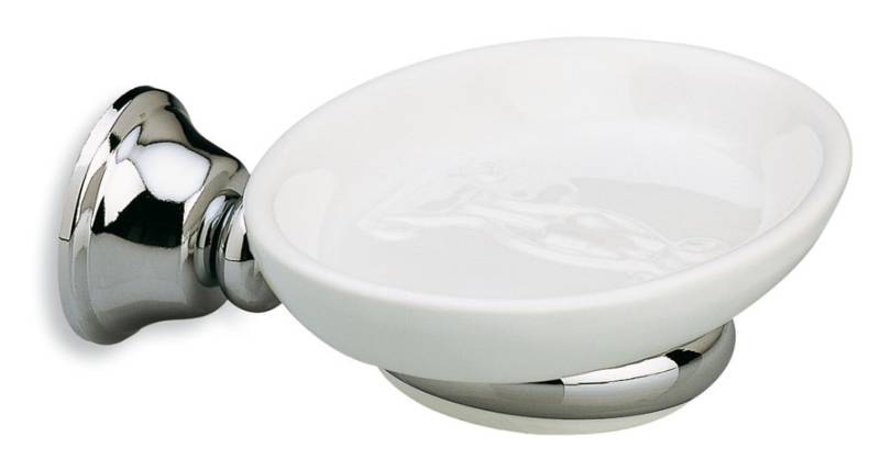 Seifenschalen & Spender Retro/Vintage Serie Astoria Chrom von Retrobad von Retrobad