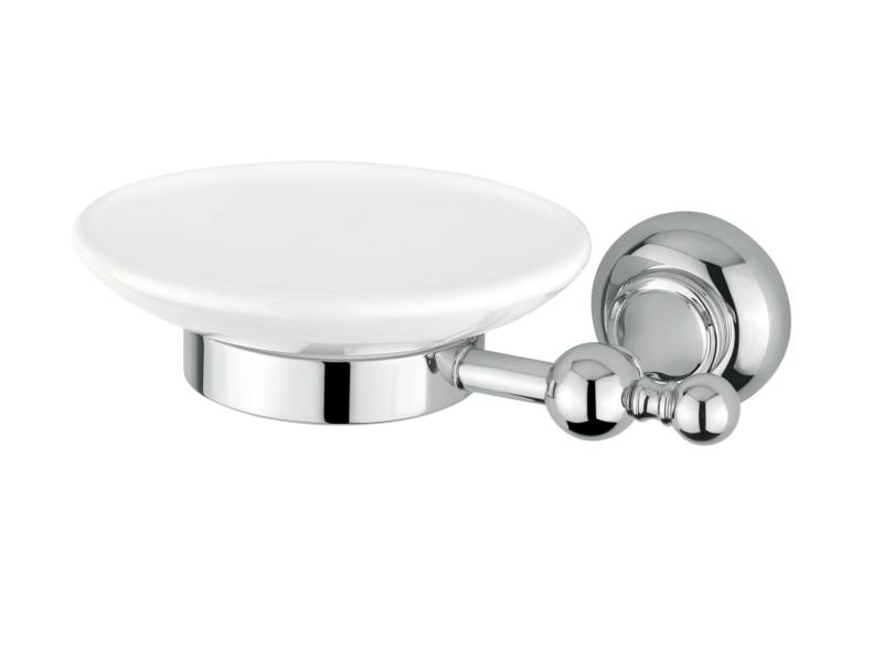 Seifenschalen & Spender Retro/Vintage Serie Chester Chrom von Retrobad von Retrobad