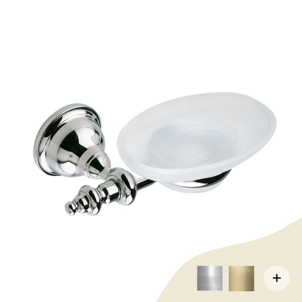 Seifenschalen & Spender Retro/Vintage Serie Étoile  von Retrobad von Retrobad