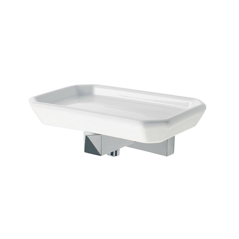 Seifenschalen & Spender Retro/Vintage Serie Liberty Chrom von Retrobad von Retrobad