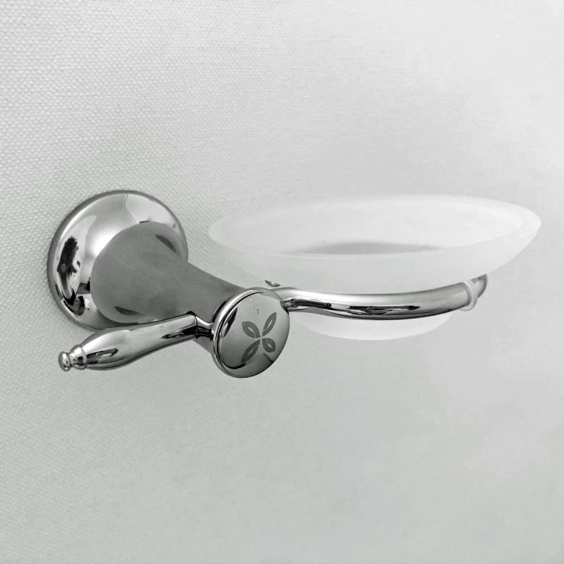 Seifenschalen & Spender Retro/Vintage Serie Retrò Chrom von Retrobad von Retrobad