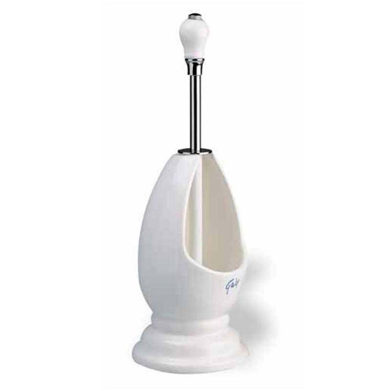 WC Bürsten stehend Retro/Vintage Serie Victoria Chrom von Retrobad WC Bürsten stehend Retro/Vintage Serie Victoria Chrom von Retrobad von Retrobad