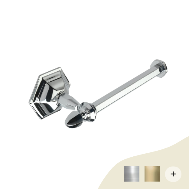 WC Rollenhalter Retro/Vintage Serie Art Deco von Retrobad WC Rollenhalter Retro/Vintage Serie Art Deco von Retrobad von Retrobad