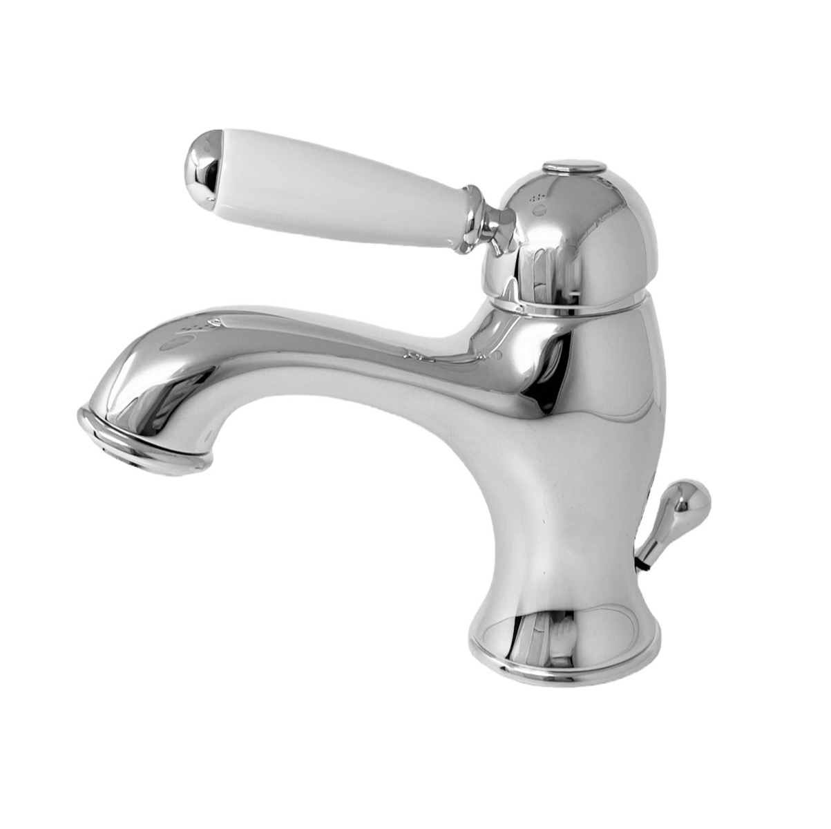 Waschbeckenarmaturen Retro/Vintage Serie Trafalgar Chrom von Retrobad von Retrobad