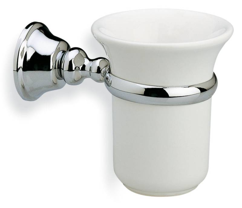 Zahnputzbecher Retro/Vintage Serie Astoria Chrom von Retrobad von Retrobad