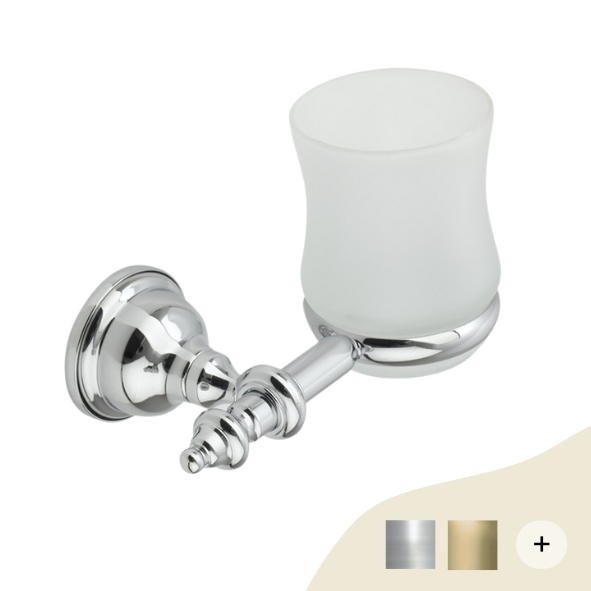 Zahnputzbecher Retro/Vintage Serie Étoile  von Retrobad von Retrobad