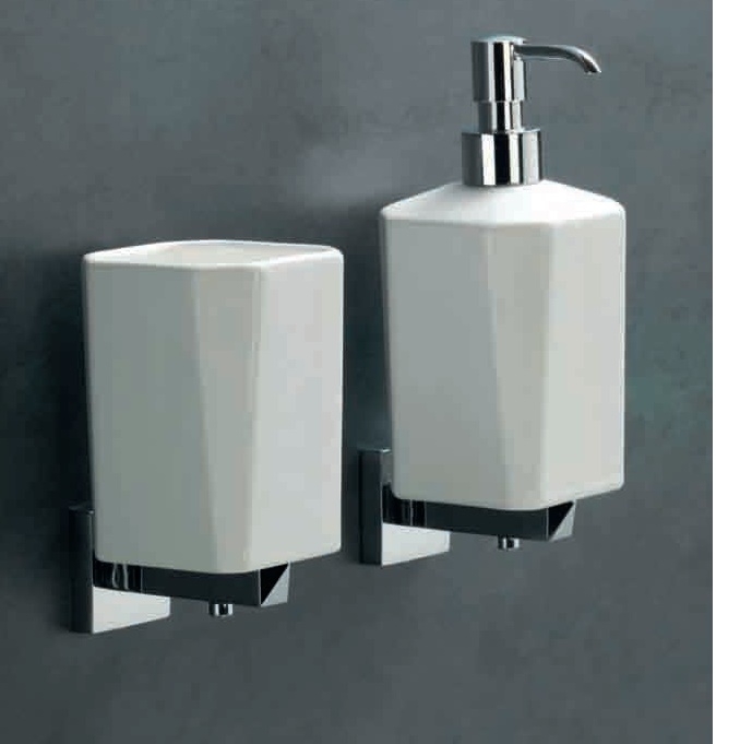 Zahnputzbecher Retro/Vintage Serie Liberty Chrom von Retrobad von Retrobad