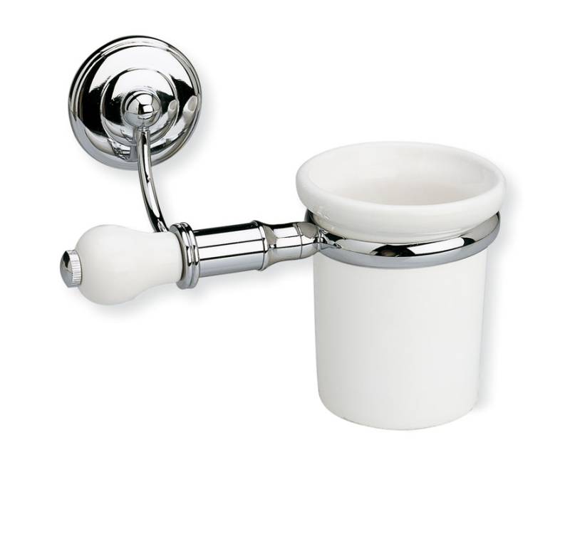 Zahnputzbecher Retro/Vintage Serie Victoria Chrom von Retrobad Zahnputzbecher Retro/Vintage Serie Victoria Chrom von Retrobad von Retrobad