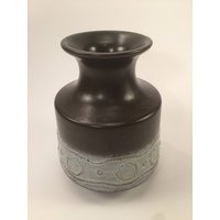 Veb Haldensleen Vasen Nr. 2993 Aus Der Ddr in Braun Und Grau von Retrodesignlove
