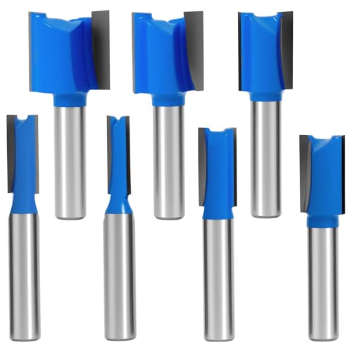7pcs Holzfräser für Oberfräse Carbid -Mahlen Cutter Set Ward Resistant Rillenschneider Set Doppelkantiges Holz Router Bit Router -Werkzeug für Holz 7pcs Holzfräser für Oberfräse Carbid -Mahlen Cutter Set Ward Resistant Rillenschneider Set Doppelkantiges Holz Router Bit Router -Werkzeug für Holz von Retrok