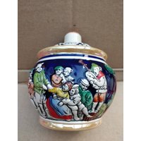 Handbemalte Zuckerdose Oder Bonboniere Von Der Firma Gerz von RetromaniaDE
