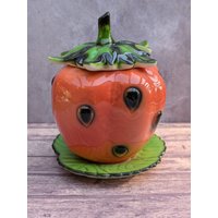 Vintage Erdbeer Konfitüren Töpfchen Von Goebel Vintage Erdbeer Konfitüren Töpfchen Von Goebel von RetromaniaDE