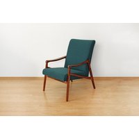 Vintage Lounge Sessel Aus Den 1960Er Jahren | Stuhl Akzent Polster Restaurierung Mid Century Modern von Retrouge