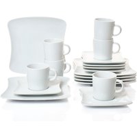 Retsch Arzberg Kaffeeservice "Geschirr-Set, Service SANDY", (Set, 18 tlg.), Porzellan Made in Germany, 18 Teile, für 6 Personen von Retsch Arzberg