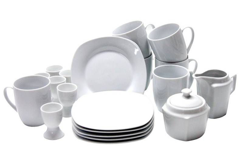 Retsch Arzberg Kaffeeservice Kaffeeset - Frühstück Set Venezia Retsch Arzberg - 20tlg. (20-tlg), Mikrowellengeeignet von Retsch Arzberg