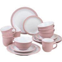 Retsch Arzberg Kombiservice "Geschirr-Set, Service CAMDEN", (Set, 16 tlg.), rustikaler Landhaus-Charm, 16 Teile, für 4 Personen von Retsch Arzberg