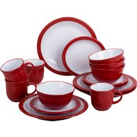 Retsch Arzberg Kombiservice "Geschirr-Set, Service CAMDEN", (Set, 16 tlg.), rustikaler Landhaus-Charm, 16 Teile, für 4 Personen von Retsch Arzberg