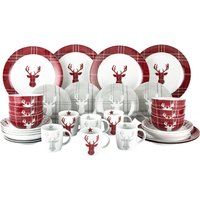 Retsch Arzberg Kombiservice "Geschirr-Set, Service HIGHLAND STAG, Winter, Advent, Weihnachten", (Set, 30 tlg.) von Retsch Arzberg