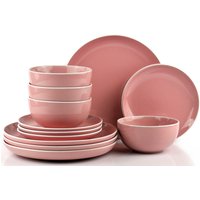 Retsch Arzberg Tafelservice "Geschirr-Set, Service HALO BUBBLE GUM" Klare Farben und Klare Formen - 12 Teile, für 4 Personen Retsch Arzberg Tafelservice "Geschirr-Set, Service HALO BUBBLE GUM" Klare Farben und Klare Formen - 12 Teile, für 4 Personen von Retsch Arzberg