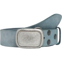 RETTUNGSRING by showroom 019 Ledergürtel mit austauschbarer Schließe "Rechteck Eingefasst Grau" RETTUNGSRING by showroom 019 Ledergürtel mit austauschbarer Schließe "Rechteck Eingefasst Grau" von Rettungsring Gürtel