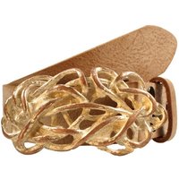 RETTUNGSRING by showroom 019 Ledergürtel mit austauschbarer Schließe "Strohknoten Rosa" RETTUNGSRING by showroom 019 Ledergürtel mit austauschbarer Schließe "Strohknoten Rosa" von Rettungsring By Showroom 019