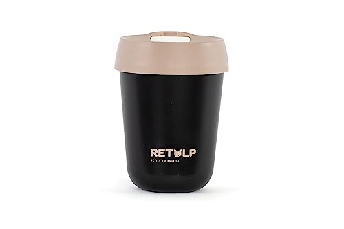 Retulp Travelcup Black/Bakery Brown, 300ml, PP von Retulp