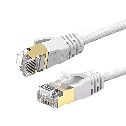 Reulin 6.5M Cat 7A Ultra Dünn - Gigabit Ethernet Kabel Netzwerkkabel Geschwindigkeit bis zu 40Gbs/1000 MHz Kompatibel mit Cat5 Cat5e Cat6 Cat6a Cat7 Cat7A+ Für Switch Modem Router Schnelle Netzwerke Reulin 6.5M Cat 7A Ultra Dünn - Gigabit Ethernet Kabel Netzwerkkabel Geschwindigkeit bis zu 40Gbs/1000 MHz Kompatibel mit Cat5 Cat5e Cat6 Cat6a Cat7 Cat7A+ Für Switch Modem Router Schnelle Netzwerke von Reulin