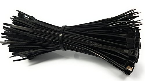 Reulin Kabelbinder 100 x 2,5 mm, schwarz, RoHS 100 Stück von Reulin