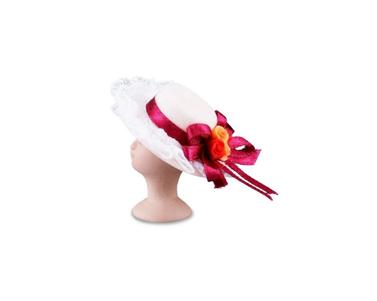 Reutter Porzellan Dekofigur 001.759/5 - Rosa Hut mit Kopf, Miniatur von Reutter Porzellan