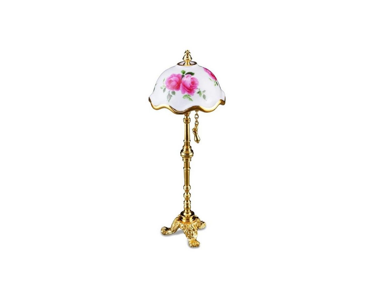 Reutter Porzellan Dekofigur 001.888/3 - Stehlampe Meißner Rose", Miniatur" von Reutter Porzellan