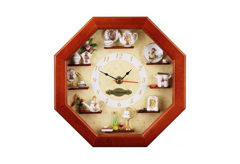 Reutter Porzellan Wanduhr Reutter Miniaturen - Hummel Wanduhr 22x22cm (24.668/0) von Reutter Porzellan
