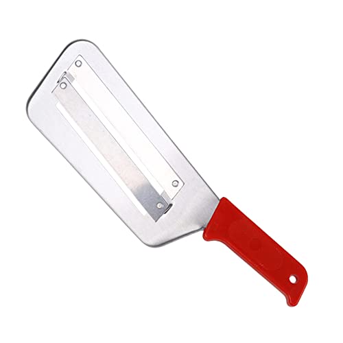 Reuvv Kohlhobel Shredder mit Doppelklinge Edelstahlklinge VerschleiÃŸfester Cutter für Salate Krautsalat Sauerkraut von Reuvv