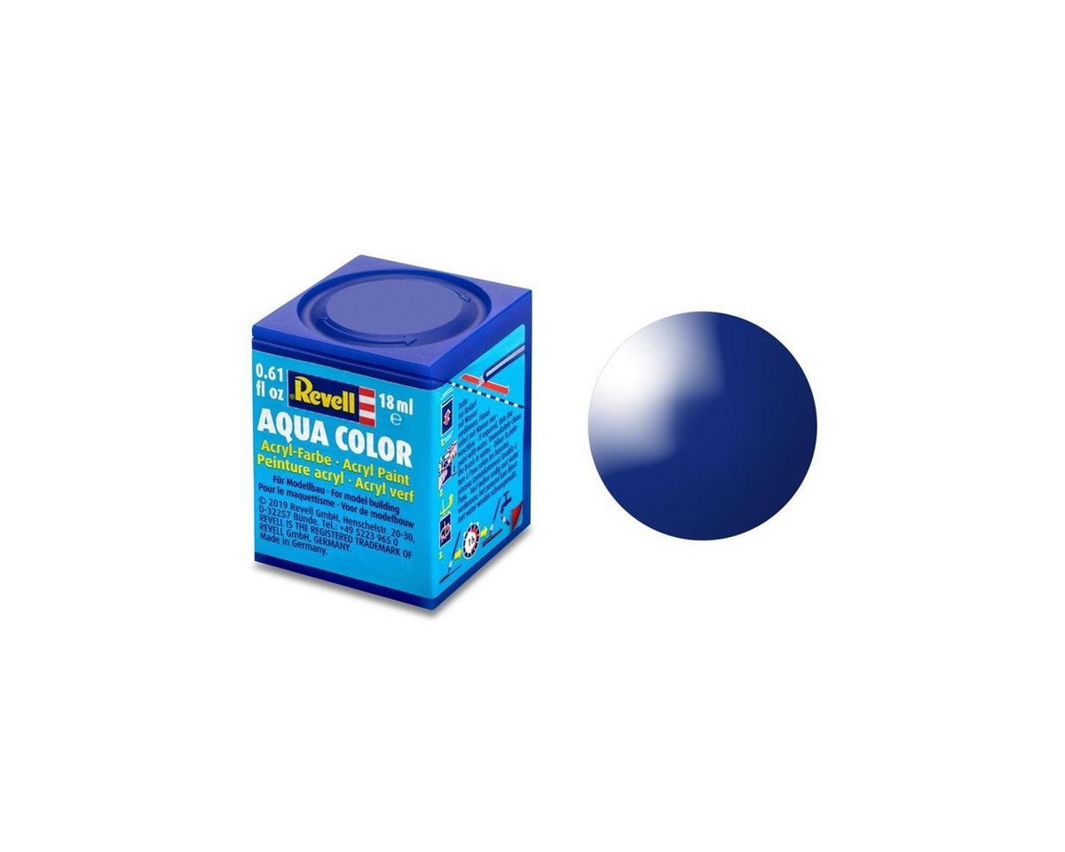 Revell® Acrylfarbe Modellbau-Farbe auf Wasserbasis, ultramarinblau,... von Revell®