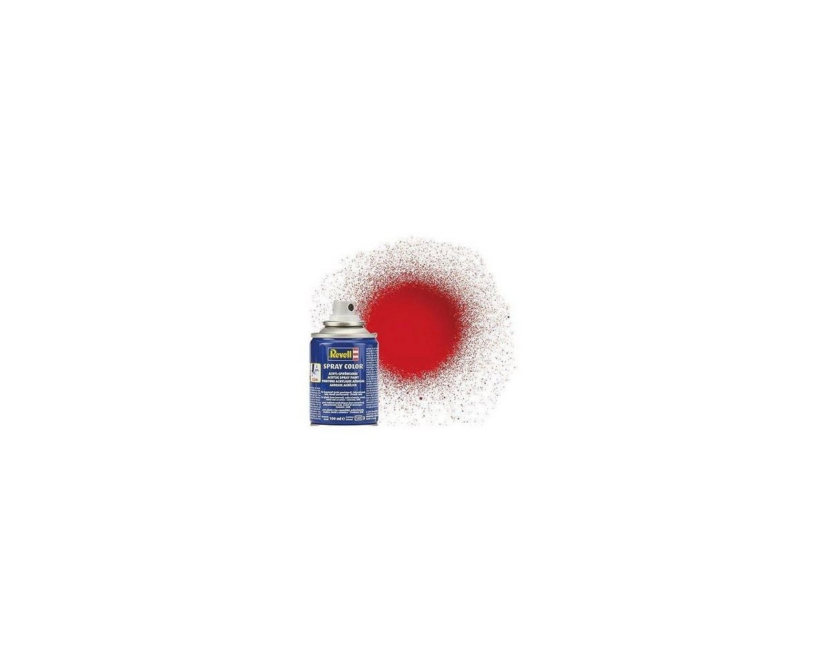 Revell® Acrylfarbe Spray Color Feuerrot, glänzend, 100ml - Acryl Sprühfarbe von Revell®