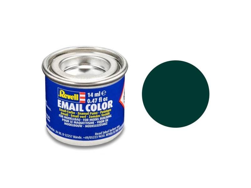 Revell® Bastelfarbe Revell 32140 Farbe schwarzgrün, matt 14 ml Emaillelack von Revell®