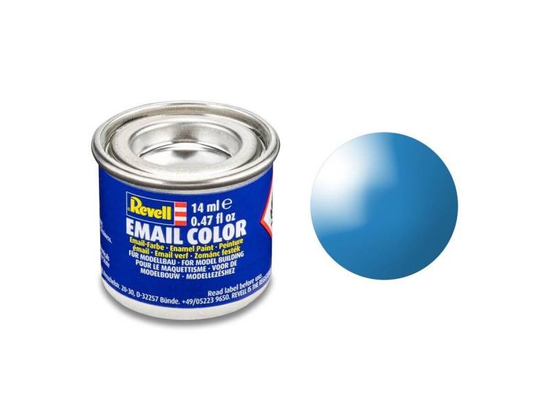 Revell® Bastelfarbe Revell 32150 Farbe lichtblau, glänzend RAL 5012 14 ml Emaillelack von Revell®