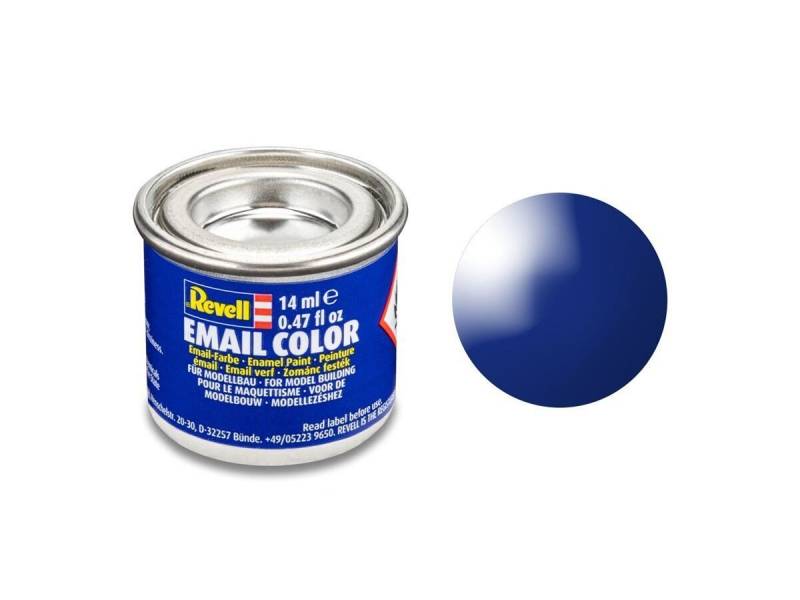 Revell® Bastelfarbe Revell 32151 Farbe ultramarinblau, glänzend RAL 5002 14 ml Emaillelack von Revell®