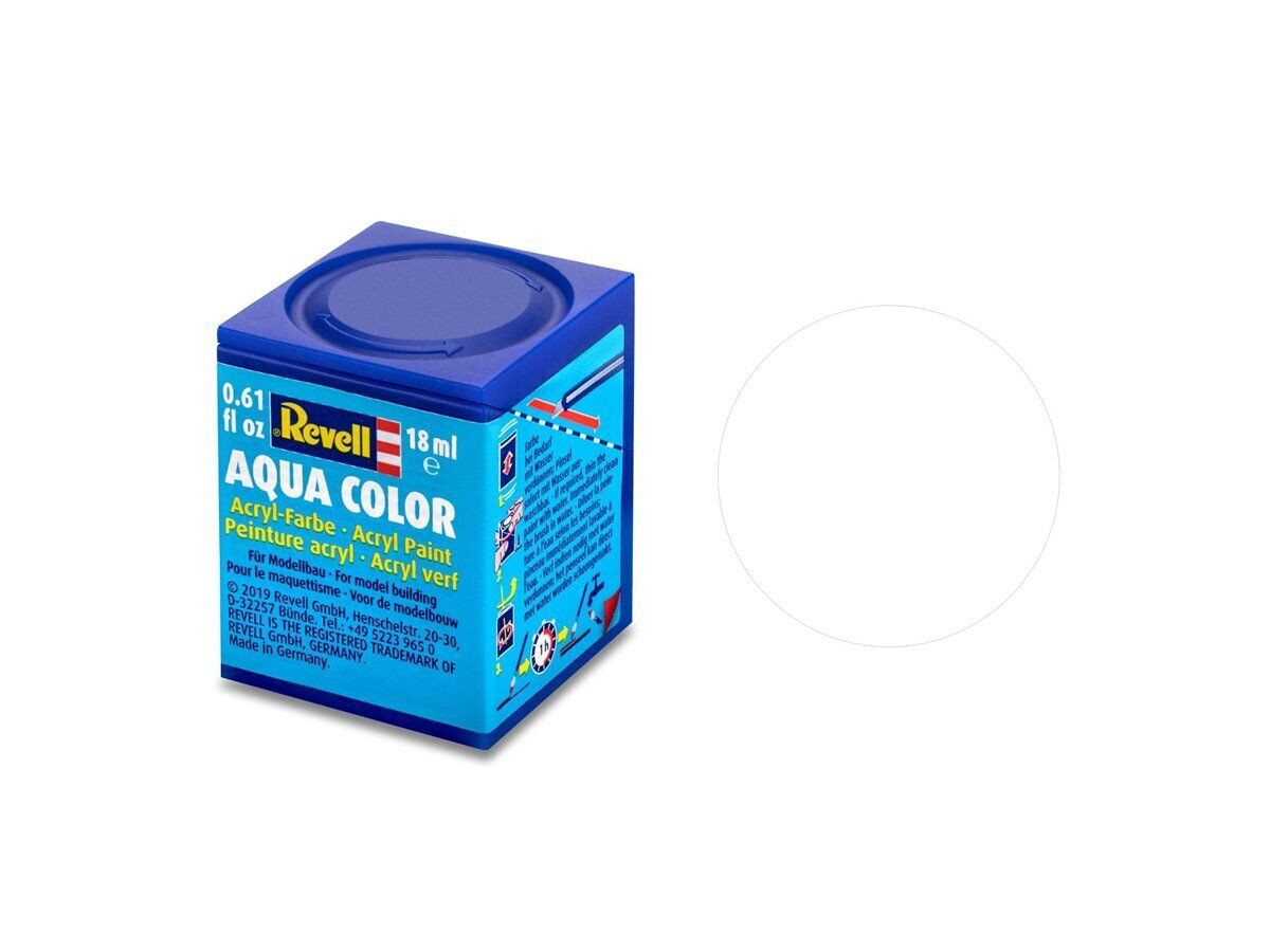Revell® Bastelfarbe Revell 36102 Farbe farblos, matt [nicht deckend[ Aqua Color 18 ml von Revell®