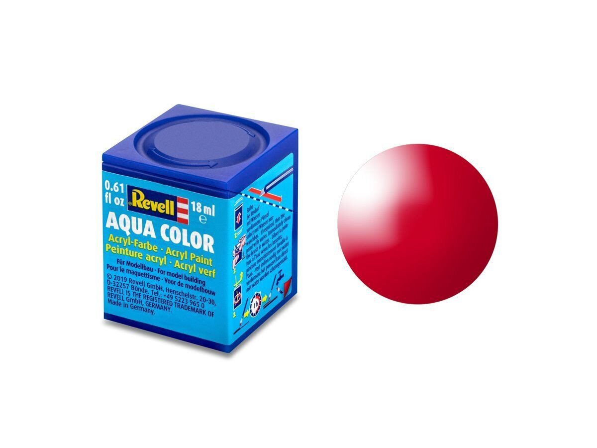 Revell® Bastelfarbe Revell 36134 Farbe Italian Red, glänzend Aqua Color 18 ml von Revell®