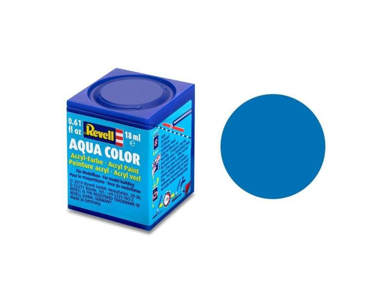 Revell® Bastelfarbe Revell 36156 Farbe blau, matt RAL 5000 Aqua Color 18 ml von Revell®
