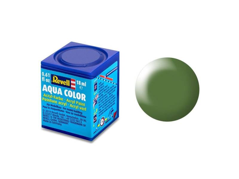 Revell® Bastelfarbe Revell 36360 Farbe Farngrün, seidenmatt Aqua Color 18 ml von Revell®